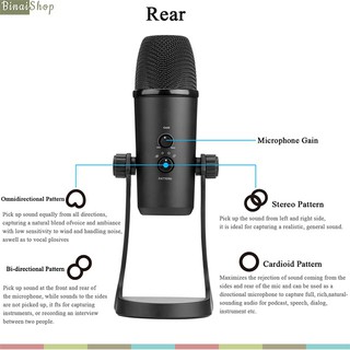 Micro condenser USB cho streamer Boya BY-PM700