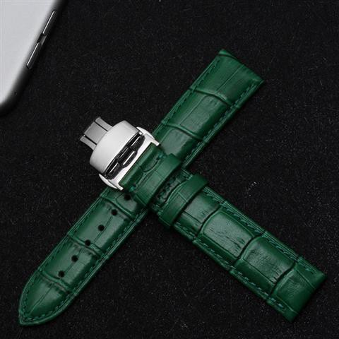 （Bolanxun） Đồng hồ Seiko số 5 nữ có phụ kiện 12 vòng tay 13mm dây da tím khóa bướm đỏ 16 18 20 21mm