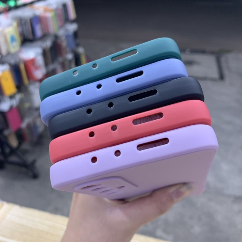 Ốp lưng Xiaomi Mi 10S dẻo màu mềm mịn kiểu chống bẩn bảo vệ camera