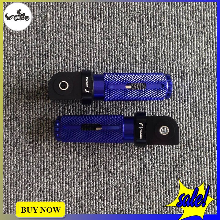Gác chân sau xe máy nhôm CNC cho xe wave, sirius, ex150, winner x.. xe tay ga dùng để gác chân sau tiện lợi chắc chắn
