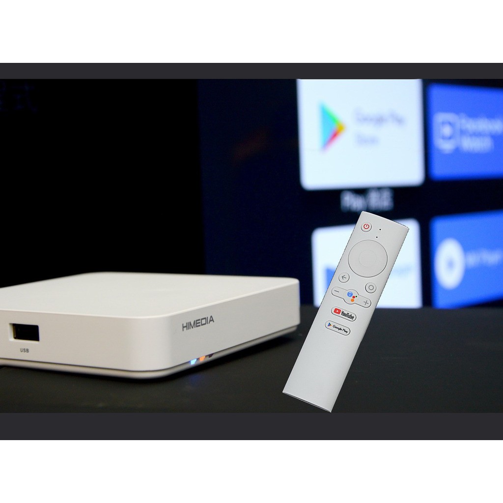 Himedia S500 - Android TV 9.0 Chính Chủ - Kèm Remote Voice - Hàng Chính Hãng