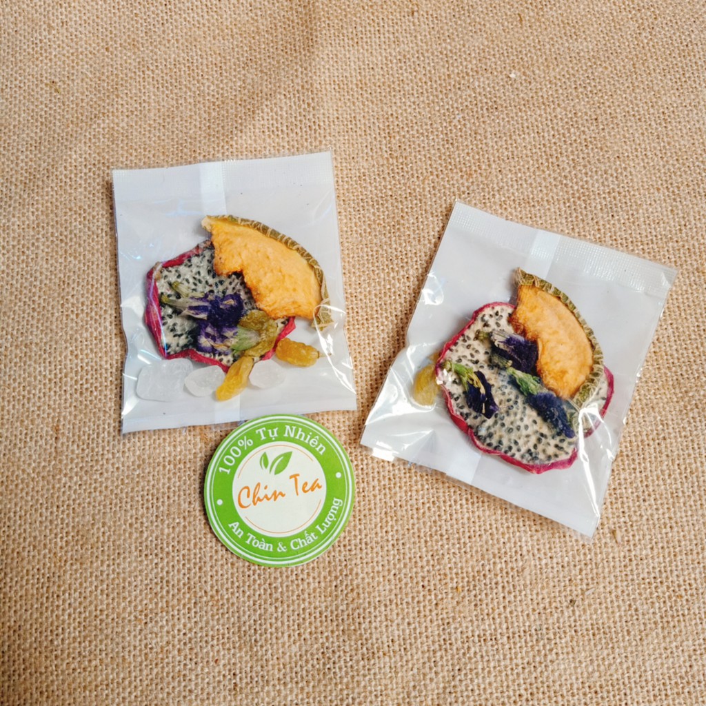 💥  TRÀ DETOX HOA QUẢ VIP MIX HOA THẢO MỘC + ĐƯỜNG PHÈN SẴN