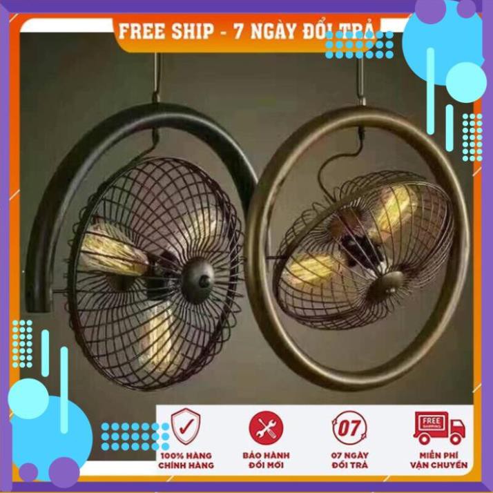 FreeShip Đèn Thả Trần Kiểu Lồng Quạt 3 Đui TN433 - Chưa bao gồm bóng