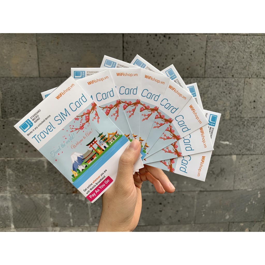 Sim 4G Du Lịch Đài Loan 10 ngày 10GB không giới hạn dung lượng