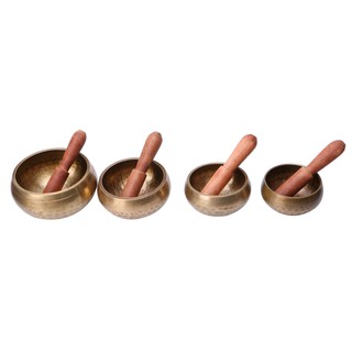 Set chuông + đồ gõ chuông tụng kinh Phật