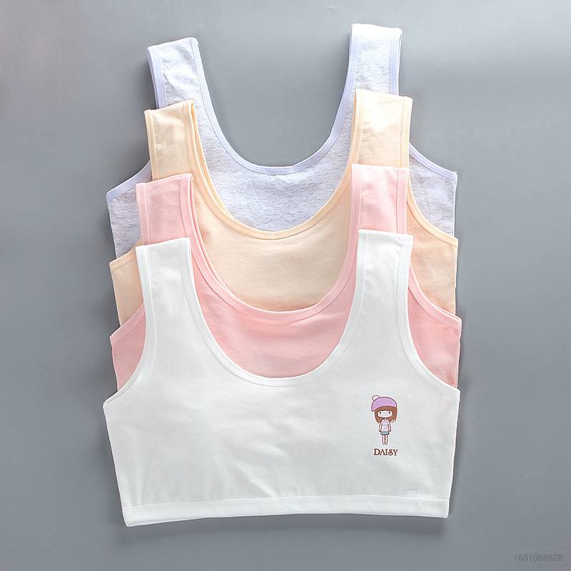 Áo lót bằng cotton cho các bé gái tuổi teen
