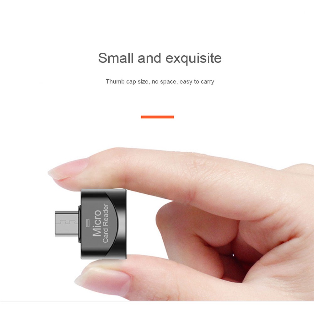 Protable Type-C to TF Card Memory Card Reader Adapter