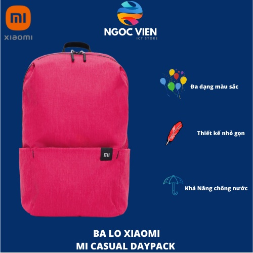 [Hỏa Tốc - HCM] Balo Xiaomi Mi Casual Daypack Nhiều Màu | Ngoc Vien Store