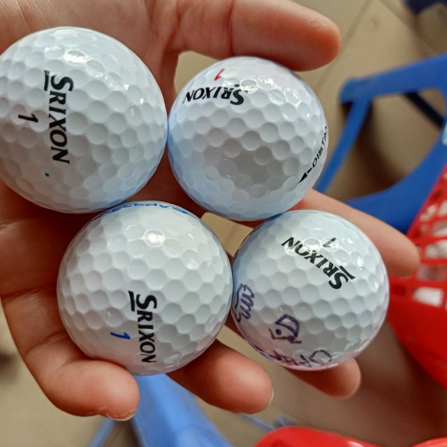 Combo 10 bóng golf Srixon mới 90%