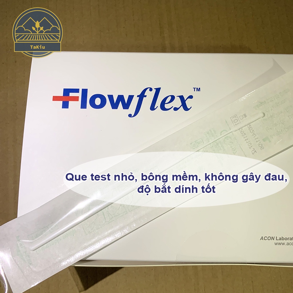 Que Test Nhanh Kit Test Covid 19 Flowflex Antigen Rapid Test Kháng Nguyên Chính Hãng Công Nghệ Mỹ