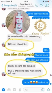 Sữa tắm Queen perfect