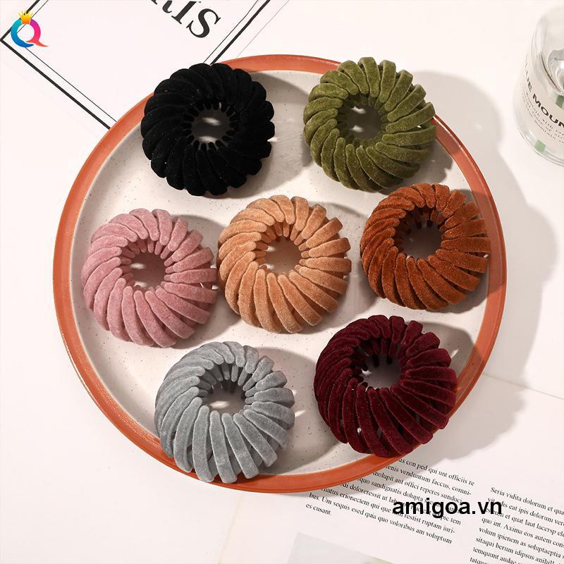 ✨✨Dây Buộc Tóc Thiết Kế Kiểu Tổ Chim Xinh Xắn Dành Cho Nữ