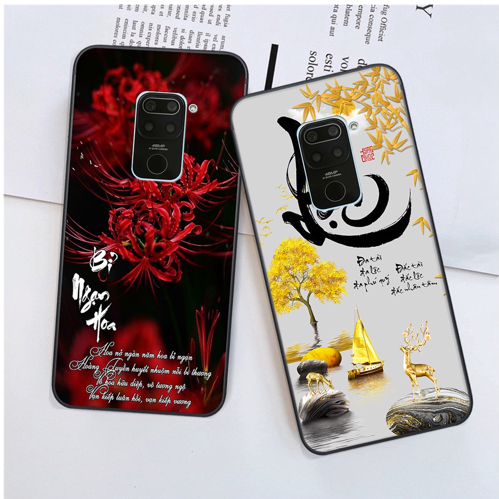Ốp lưng Xiaomi REDMI NOTE 9 in hình chữ tài chữ lộc, Cha Mẹ, bình an SIÊU ĐẸP