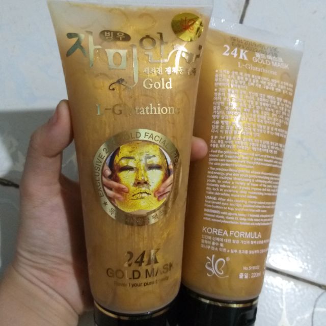 Nạ lột vàng 24k