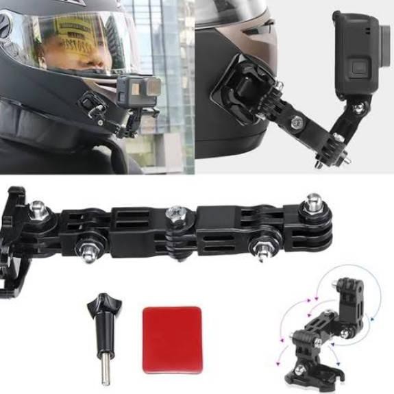 Khung Gắn Mũ Bảo Hiểm 197 Cho Gopro Xiaomi Yi Kogan Lite