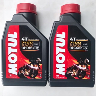 Nhớt Motul 7100 10W50 100% tổng hợp có chiết lẻ