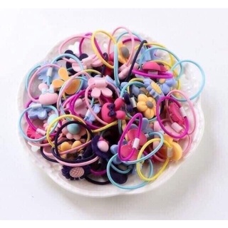 Set 40 dây cột tóc cho bé ( hộp kitty)