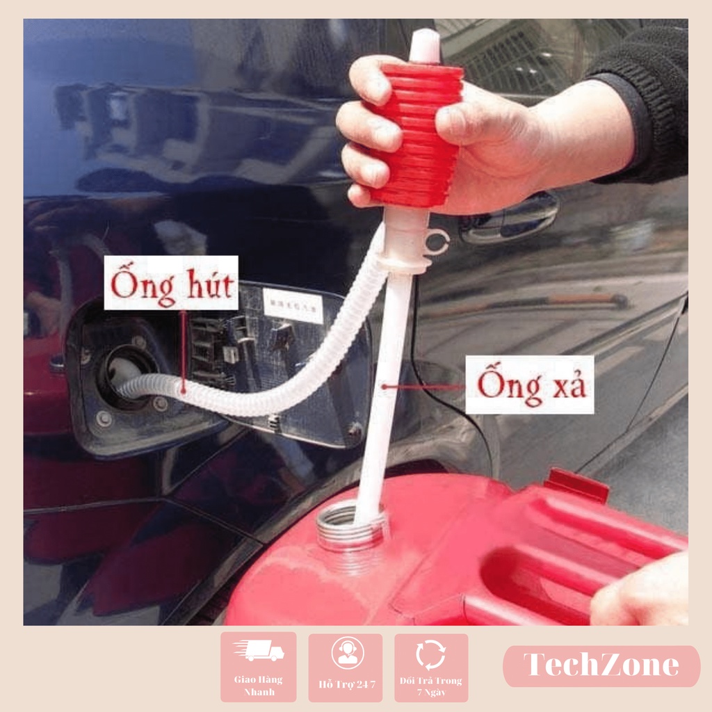 Ống Hút Xăng, Hút Rượu Siêu Tiện Lợi