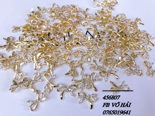 Đá charm gắn móng nail đủ mẫu