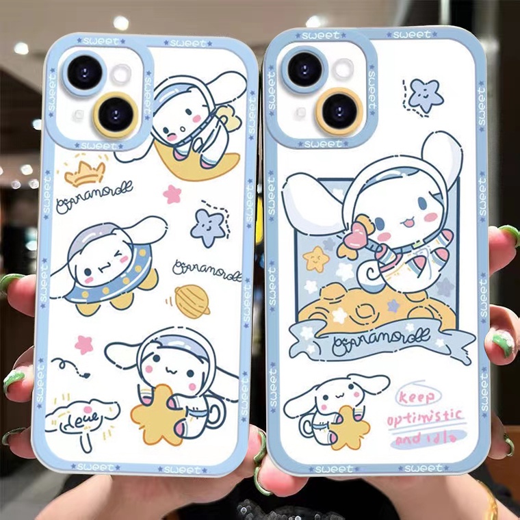 Ốp Điện Thoại Silicon Mềm Trong Suốt Chống Sốc Hình Cún Dễ Thương Cho iPhone 13 12 11Pro Max X XR Xs Max 6 6S 7 8 Plus