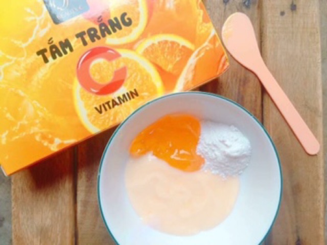 Tắm trắng cam vitamin C