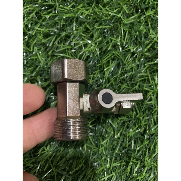 Khoá nước đầu nguồn ren 21 dây 6 li đúc liền - máy lọc nước