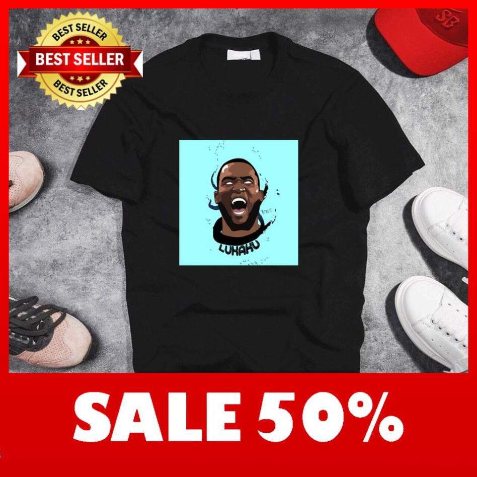 [Freeship] Áo Thun In Hình Romelu Lukaku Mã 02 - Áo In Hình Cầu Thủ Bóng Đá
