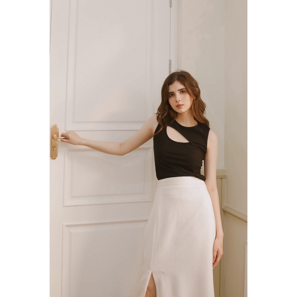 Happy Zoo - Váy dài xẻ trắng | BigBuy360 - bigbuy360.vn