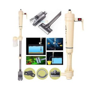 MÁY HÚT VỆ SINH ĐÁY HỒ CÁ VÀ LỌC CẦM TAY SỬ DỤNG PIN
