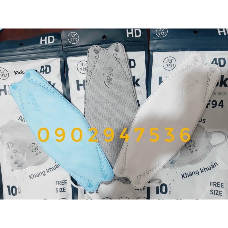 Khẩu trang KF94 An Phong HD Mask - 300 cái/ thùng