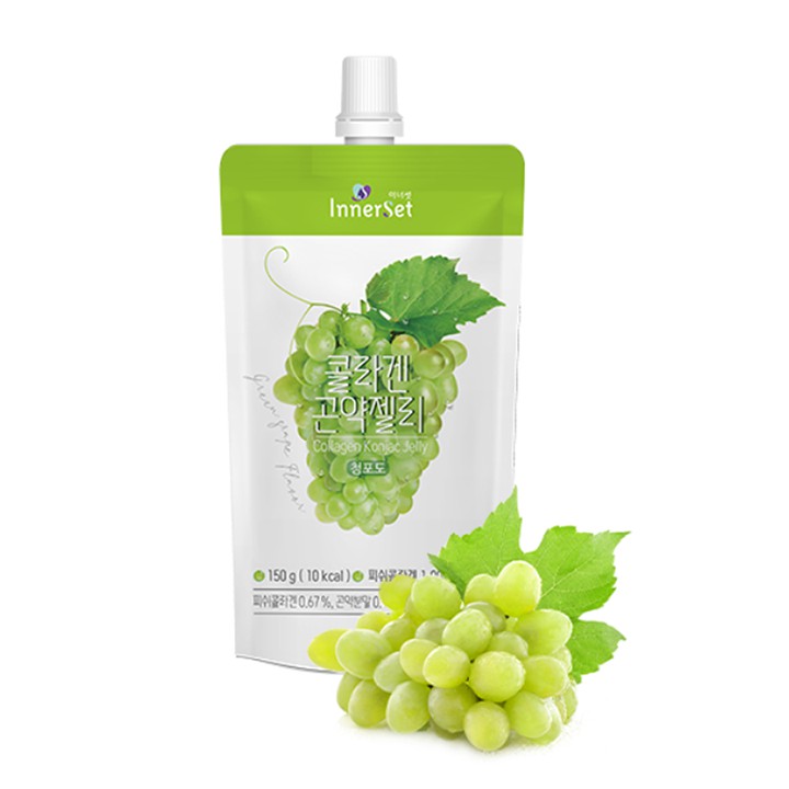 Thạch uống collagen giảm cân đẹp da InnerSet Konjac Jelly