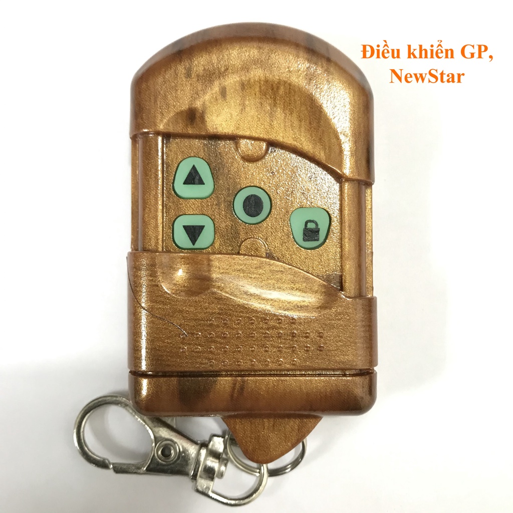 Điều khiển cửa cuốn hiệu GP, NewStar, GJ.  Sóng 315Mhz mã gạt, có chống nước, mẫu mã đẹp.