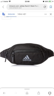Túi bao tử Adidas