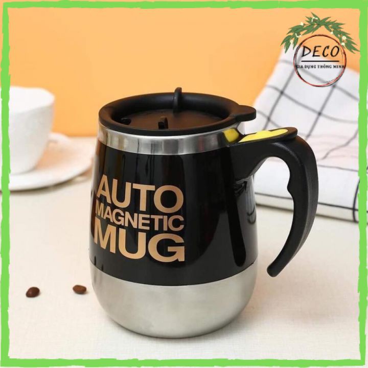 LY TỰ KHUẤY GIỮ NHIỆT LỚN 450ML ✅FREESHIP✅ TỰ ĐỘNG KHUẤY - LY GIỮ NHIỆT TỰ KHUẤY AUTO MAGNETIC MUG✯✯✯