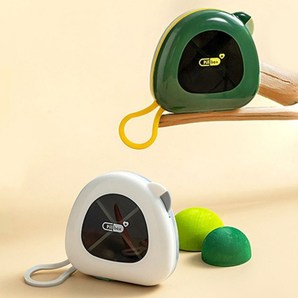 Hộp đựng thuốc viên trang sức mini chống thấm nước thép không gỉ nhỏ gọn tiện lợi