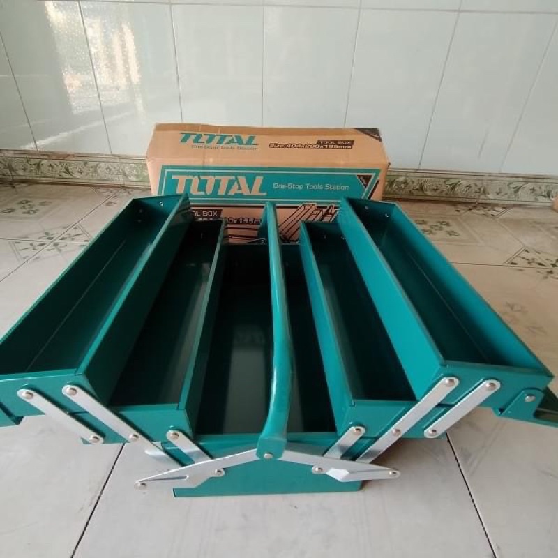 ĐỒ NGHỀ TOTAL Họp đồ nghề (1/T) THT10702 &lt; HÀNG CHÍNH HÃNG &gt;