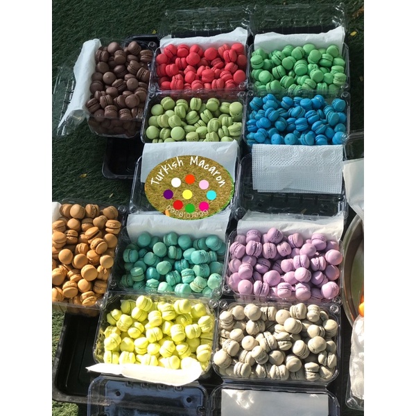 Bánh MACARON 50 viên mini mix vị