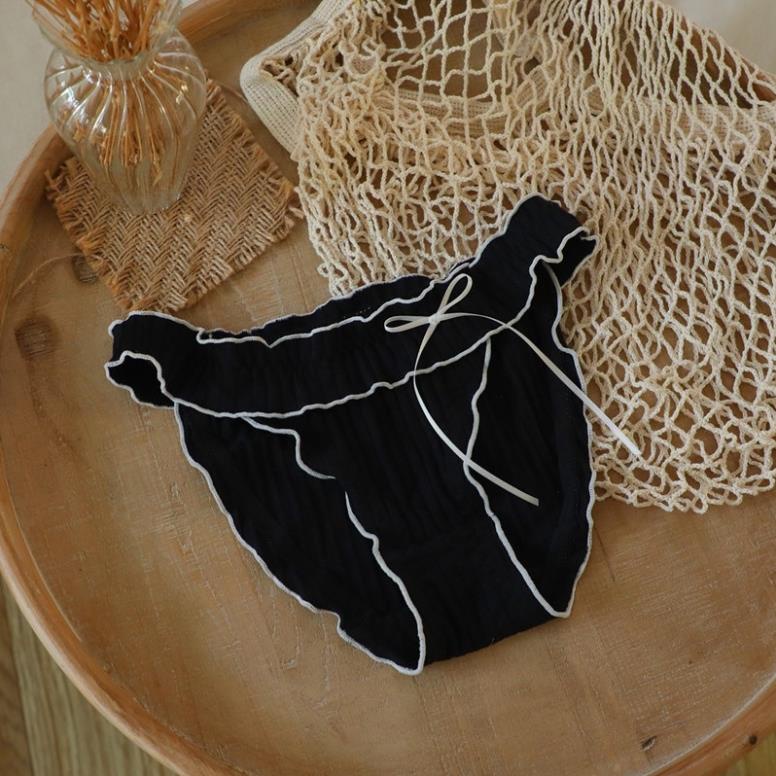 Quần Lót Nữ ❤️ Quần Lót Viền Bèo Nhún Phối Màu Siêu Sexy 686