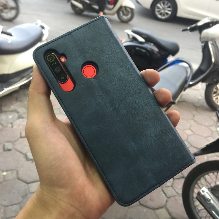 Bao da Realme C3 dạng ví Luxury Leather | BigBuy360 - bigbuy360.vn