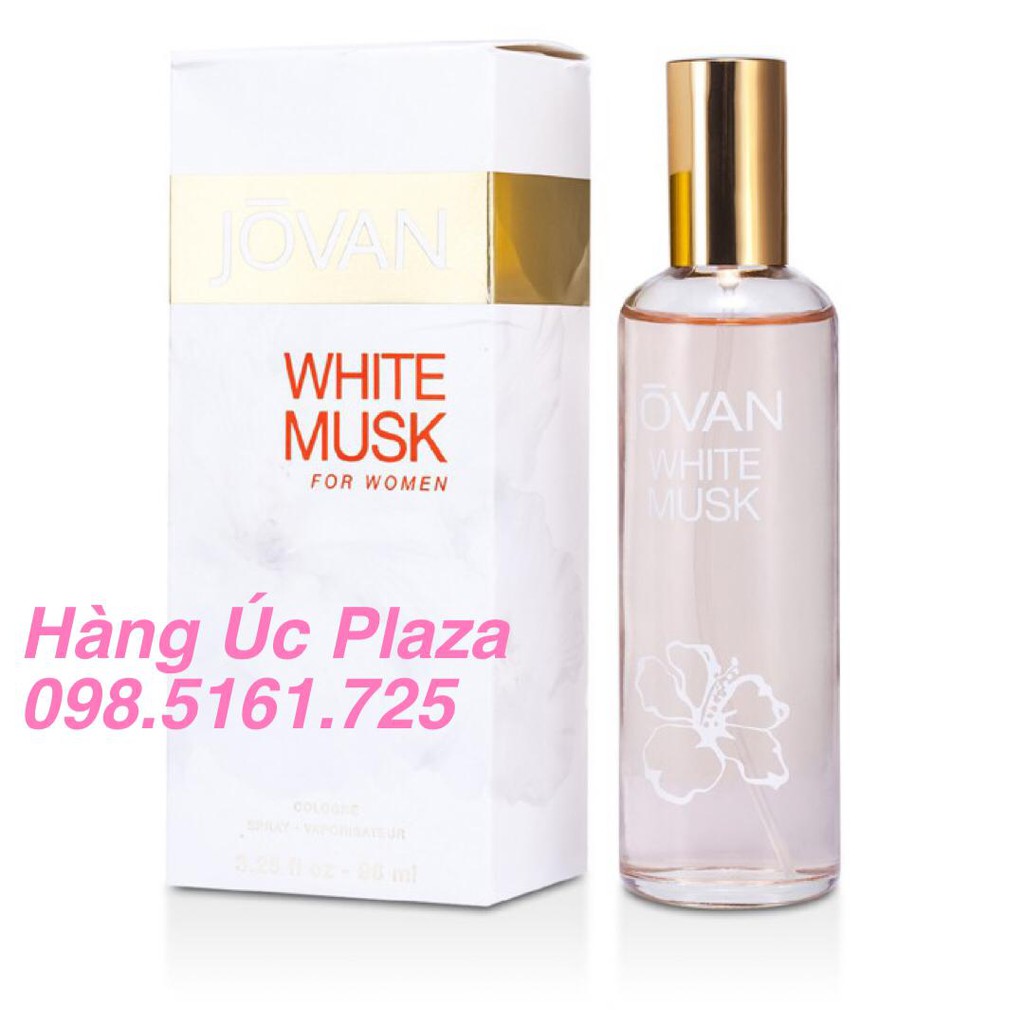 Nước hoa nữ Jovan White Musk 96ml hương phấn