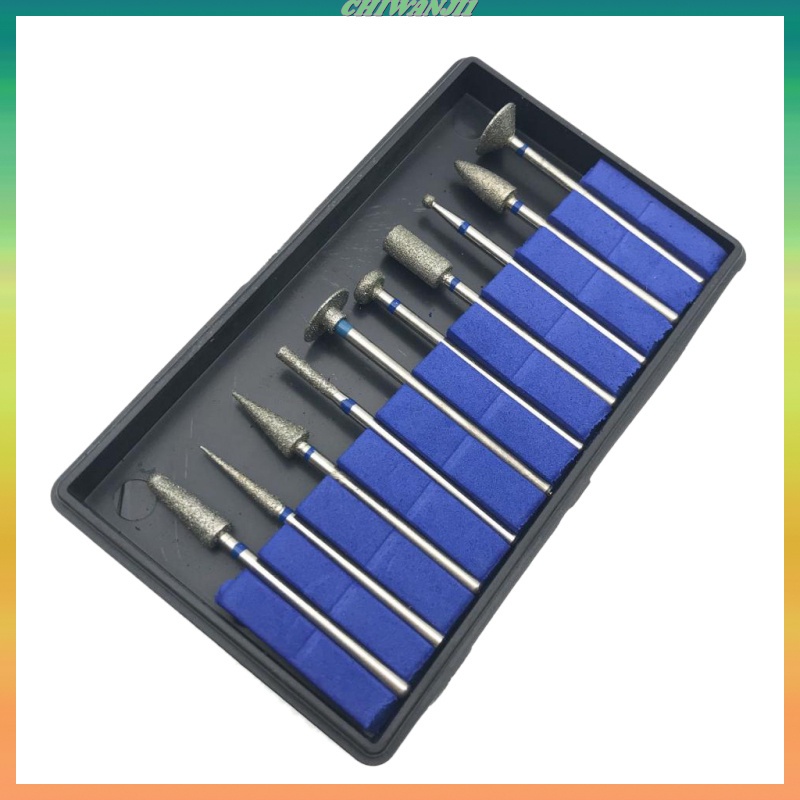 Set 10 mũi mài kim cương nha khoa 2.35mm chuyên dụng