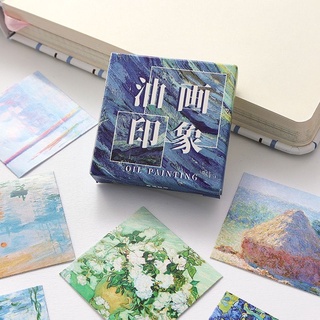 Hộp Sticker Tranh Sơn Dầu Van Gogh