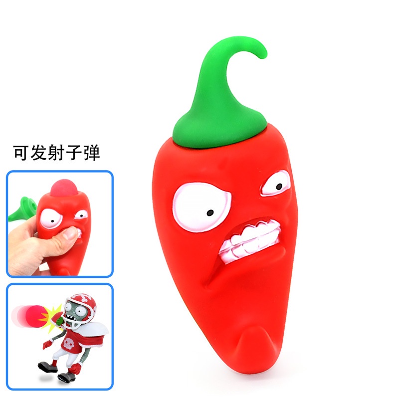 Bộ trò chơi Plants vs. Zombies bằng nhựa mềm thiết kế mới độc đáo