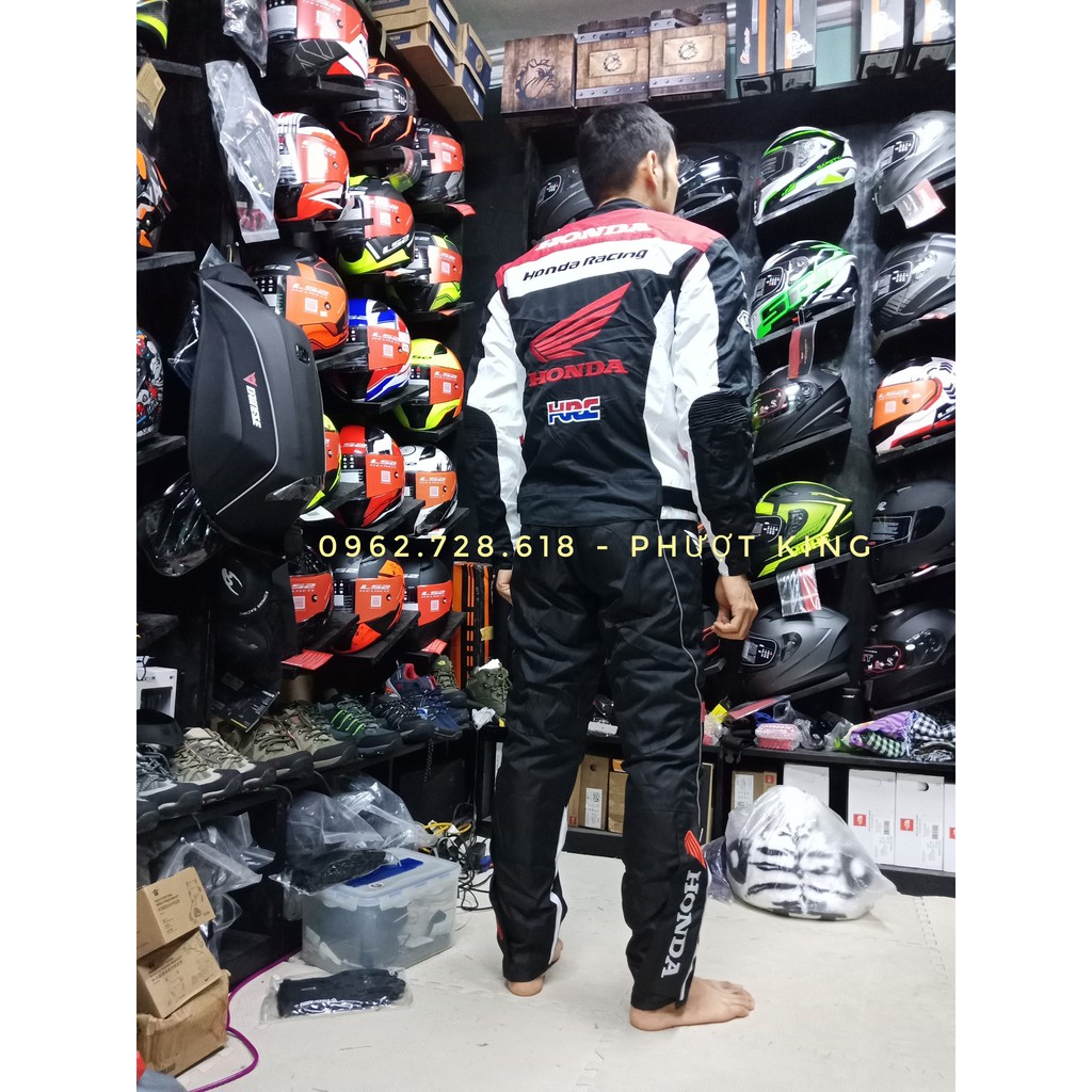 Bộ quần áo giá HONDA ( ảnh thật)