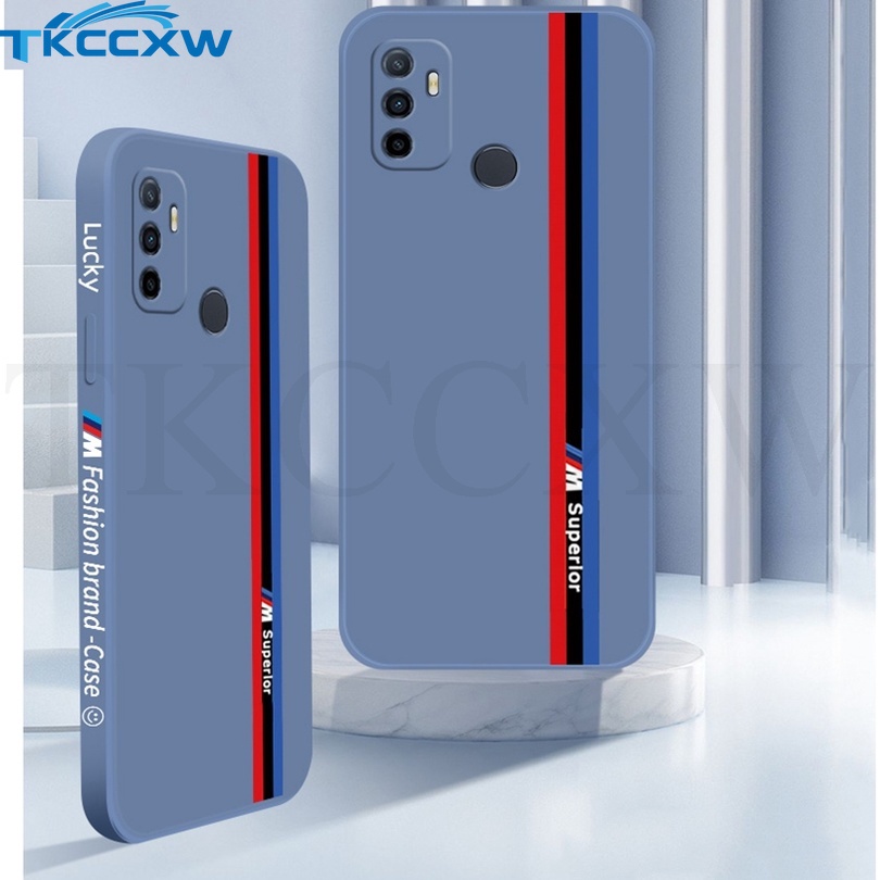 Ốp Điện Thoại Silicon Mềm Hình Vuông Bảo Vệ Camera Cho OPPO A52 A72 A92 A33 A53 A31 2020 A53S A92S