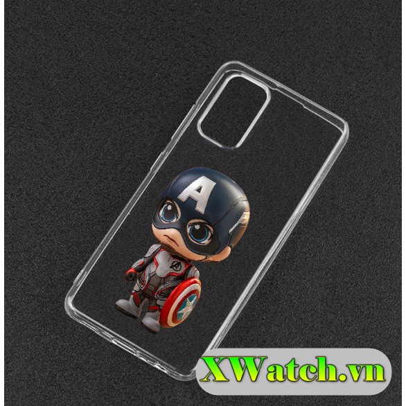 Ốp silicon in UV Samsung Galaxy A22 A02 / A32 4G / A32 5G / A52 / M02 / A02s họa tiết Capital P1