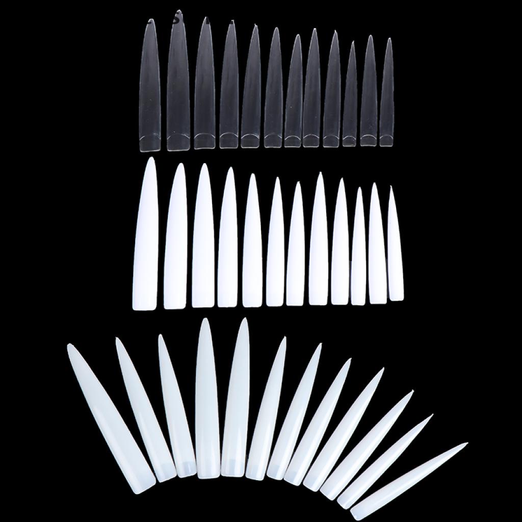 Bộ 10 Móng Tay Giả Che Phủ Nửa Móng Tay