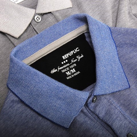 Áo polo Trắng BANANA REPUBLIC India hàng xuất khẩu vnxk cực xịn - vải cao cấp Dáng Âu