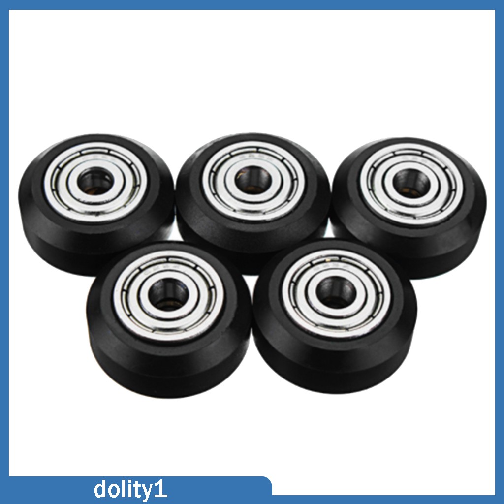 [DOLITY1] 5x POM Material Big Pulley Gear w/ Ball Bearing Fit for V-Slot 3D Printer