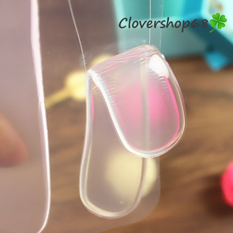 Miếng lót giày silicon chống trầy gót sau và chống tuột gót - lót gót giày silicon 🍀 Clovershop68 🍀